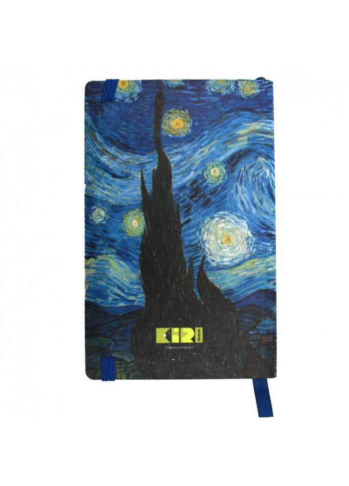 Записна книжка з Нанокрафта Ван Гог "Зоряна ніч" 20202-KR в крапку, м'яка обкладинка, 96 аркушів No Brand (362569643)