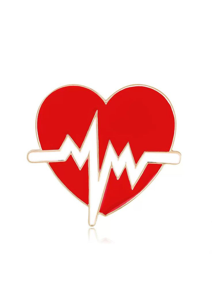 Оригинальная тематическая брошь Сердце, брошь для врача-кардиолога China (369143804)