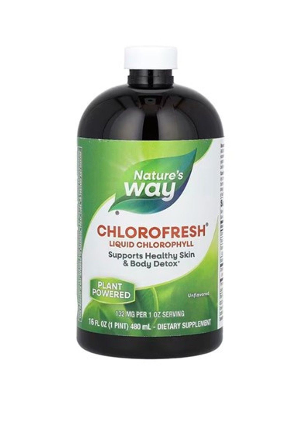 Chlorofresh, жидкий хлорофилл, без добавок, 480 мл Nature's Way (347600334)