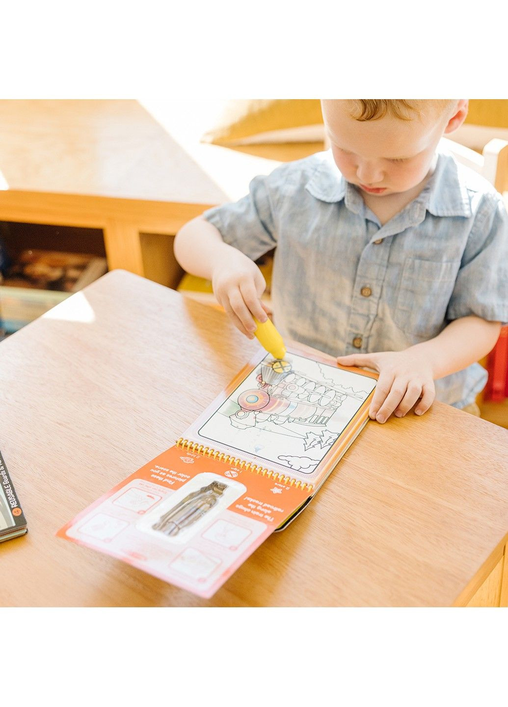 . Water WOW: Водна розмальовка з ручкою «Транспорт» Melissa & Doug (360767906)