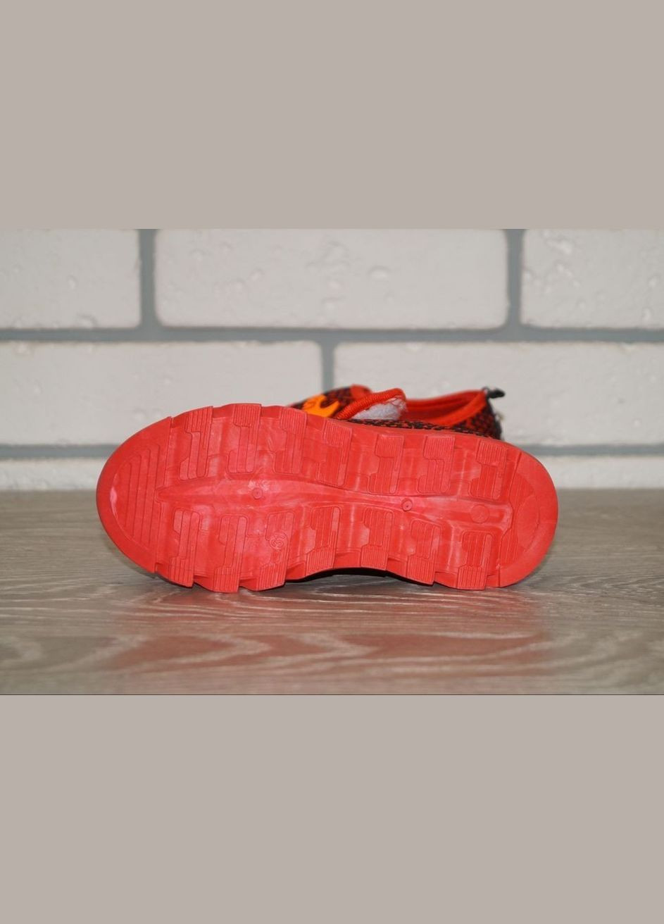 Красные летние кроссовки для девочек красные Blue Rama C38-1