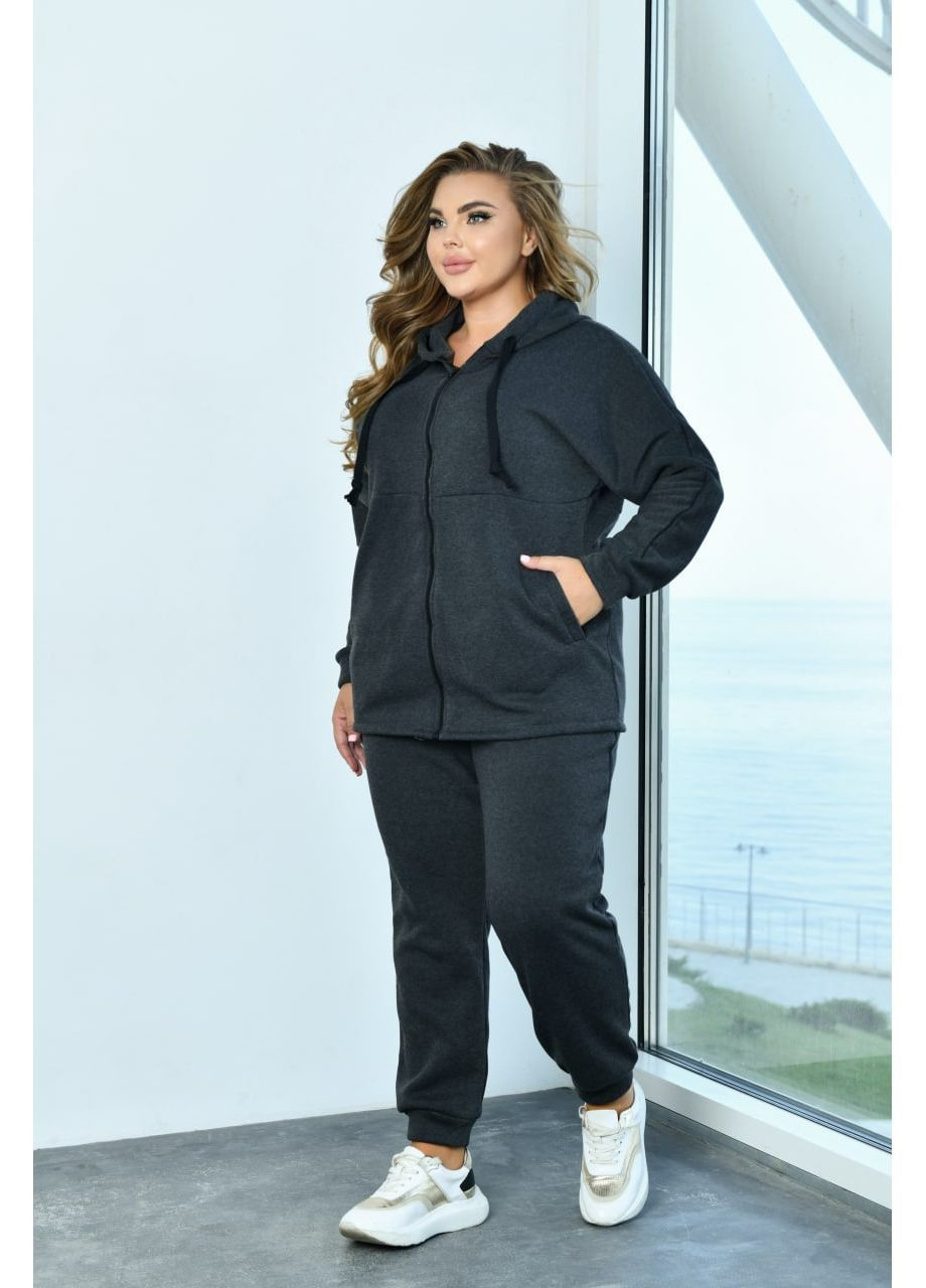 Жіночий теплий костюм з начосом No Brand (368668616)