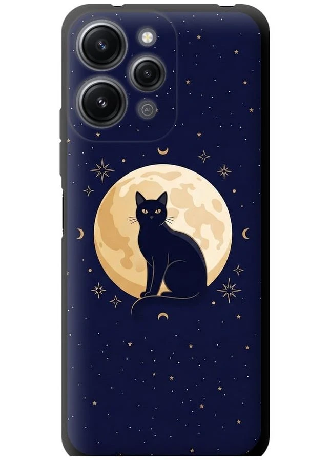TPU чохол 'Cute Cat Celestial/Witchy' для Endorphone Xiaomi Redmi 12 (382272427)