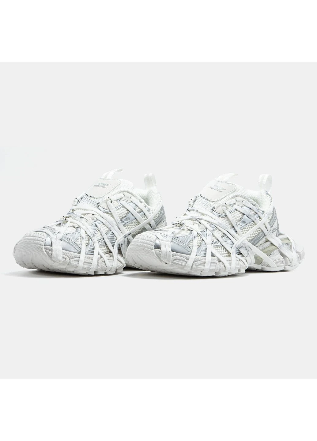 Серые 3xl extreme lace white silver No Brand