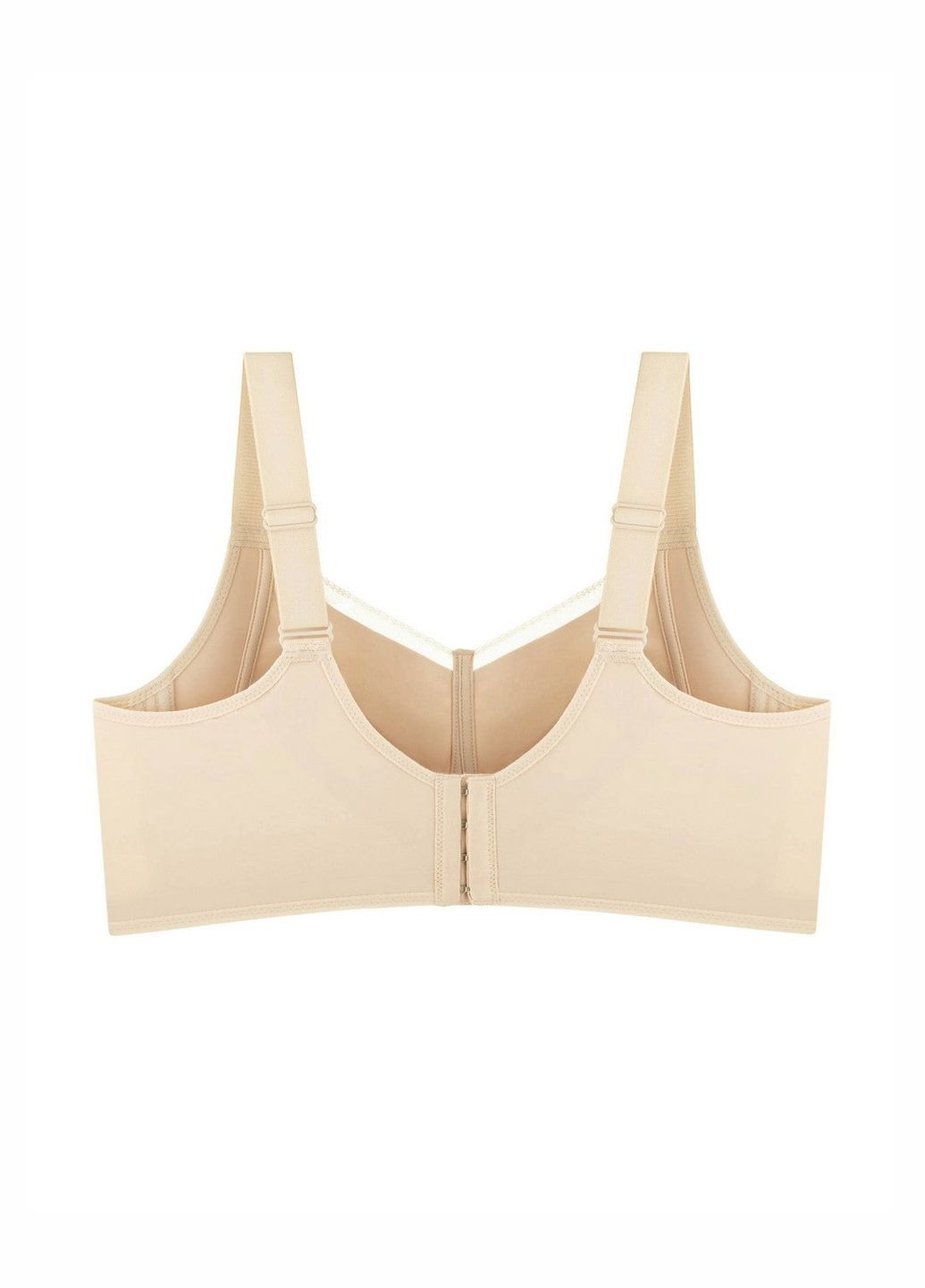 Бежевый топ бесшовный бюстгальтер из микрофибры Anabel Arto полиамид, эластан