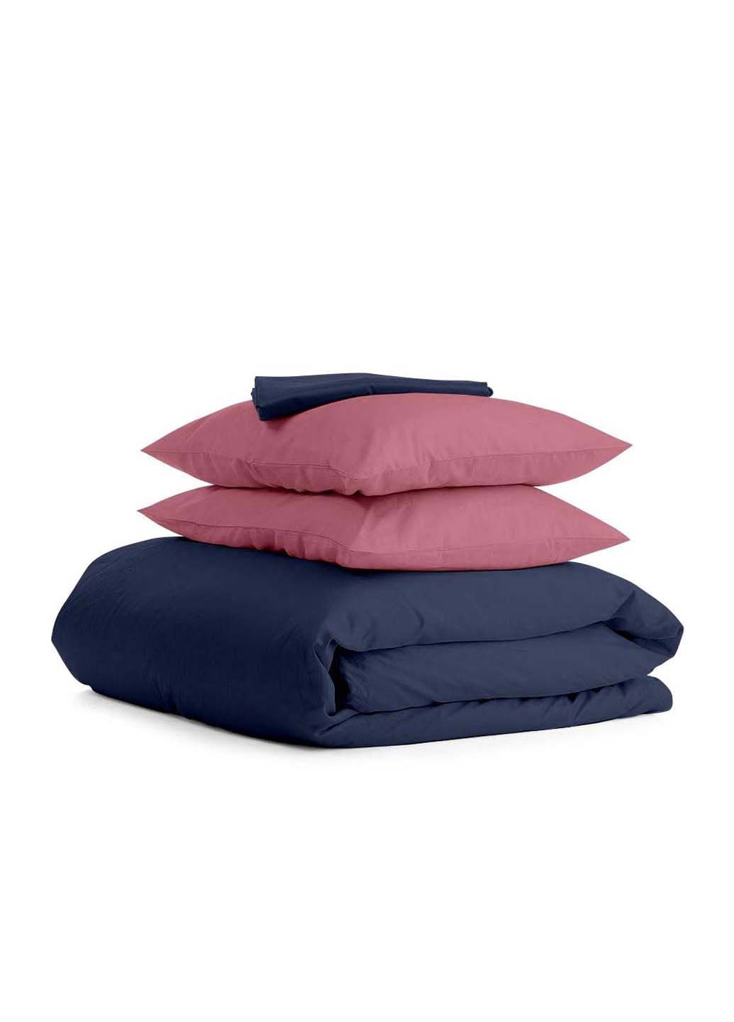 Полуторное постельное белье Dark Blue CS3 160х220 см Cosas (307386795)