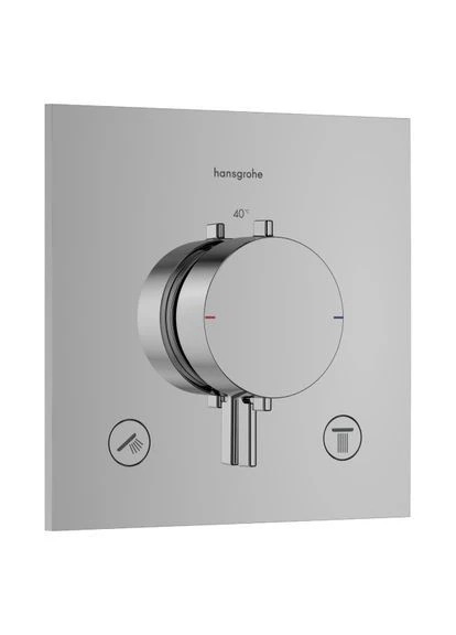 Змішувач прихованого монтажу ECOSTAT COMFORT, хром, латунь, пластик Hansgrohe (401876770)