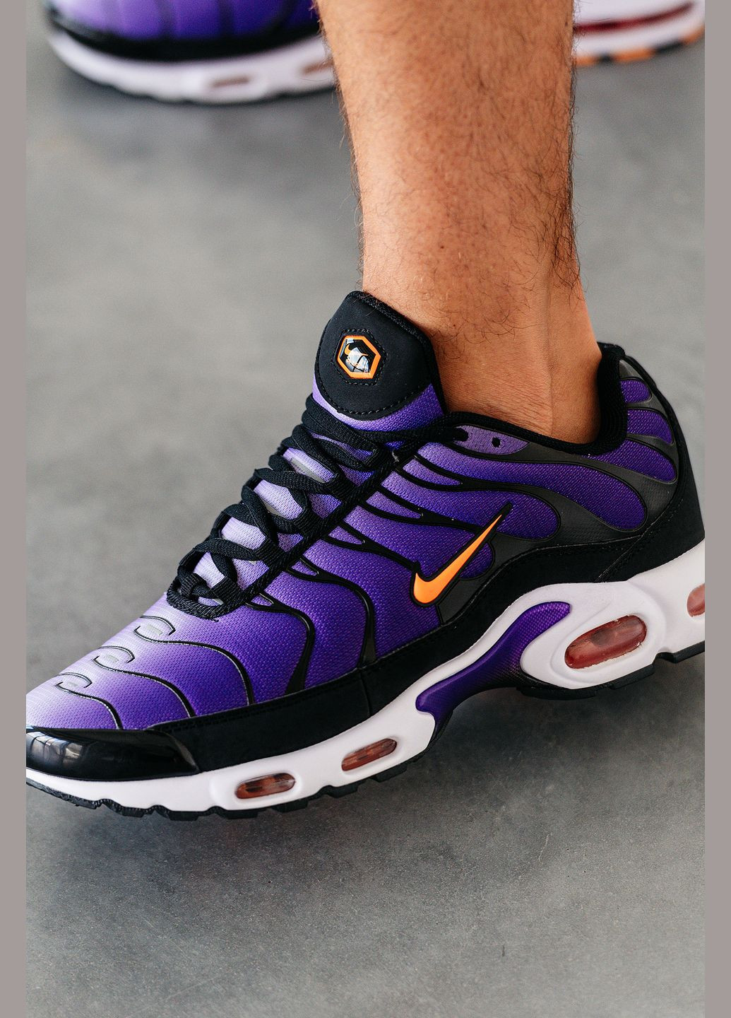 Кроссовки женские и мужские Nike Air Max TN Plus purple | Найк Аир Макс ТН Плюс фиолетовые No Brand фиолетовые демисезоны (315483006)
