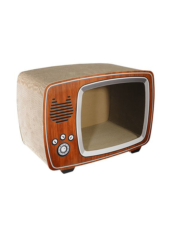 Дряпка картонна "Телевізор", (50х26х35 см) AnimAll (340245007)