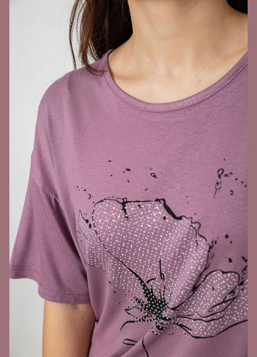 Футболка женская с принтом Ager 244R602 - (319359429)