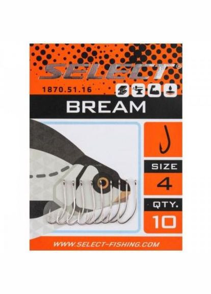 Гачок Select bream 06 (10 шт/уп) (268143549)