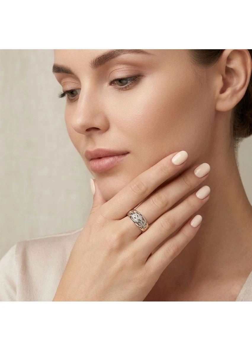 💍 Срібна каблучка з кубічним цирконієм – класика, що завжди в моді Family Jewelry House (351897781)