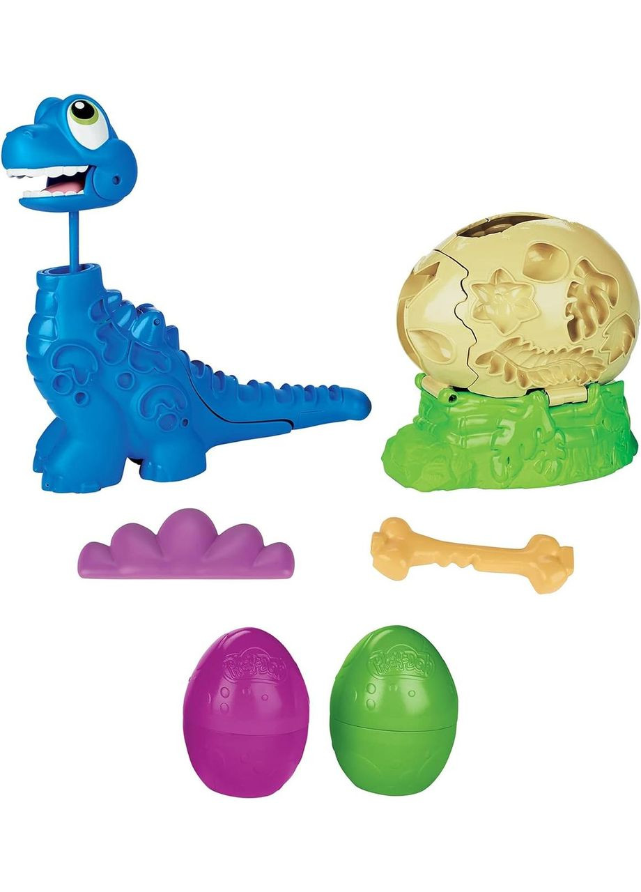 Игровой набор Динозавр PlayDoh Dino Crew Growin' Tall Bronto Hasbro (282964533)