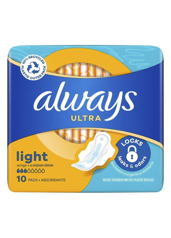 Гігієнічні прокладки Ultra Light Single 10 шт Always (365958766)