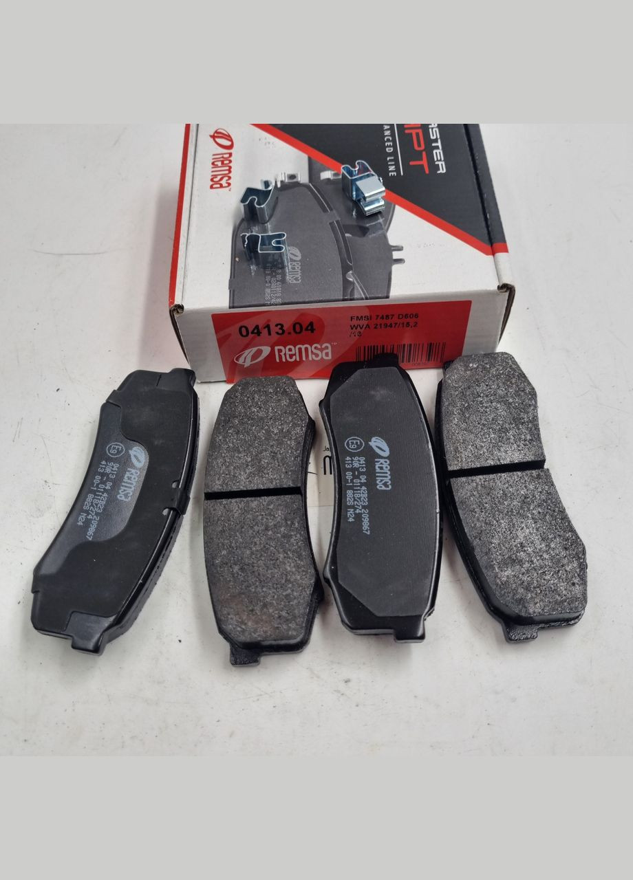 Колодки гальмові задні 0413.04 PAJERO Паджеро Вагон, Ланд Крузер Прадо, Лексус GX 4605A458, Remsa (345737338)