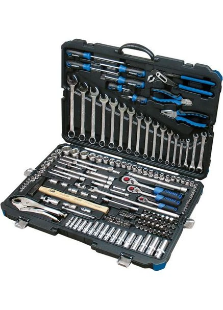 Набір інструментів 1/4", 3/8", 1/2", 180 предметів (4-32 мм, (6-г.) // 9746 Forsage (342125442)