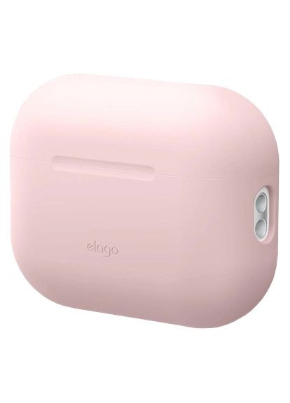 Чохол Silicone Basic Case with Nylon Lanyard Light Pink для Airpods Pro 2nd Gen Elago (302652207)