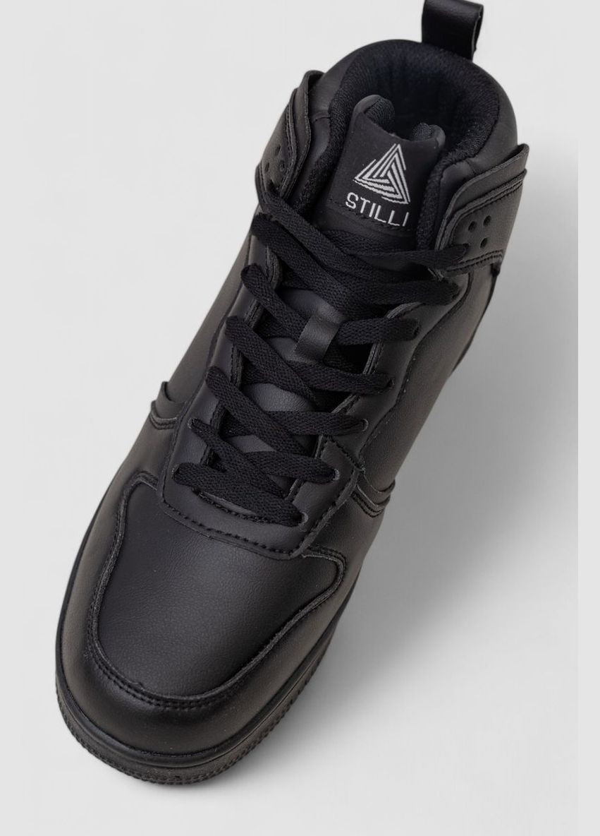 Чорні всесезон чоловічі зимові кросівки на хутрі,, 248rcx698 Ager