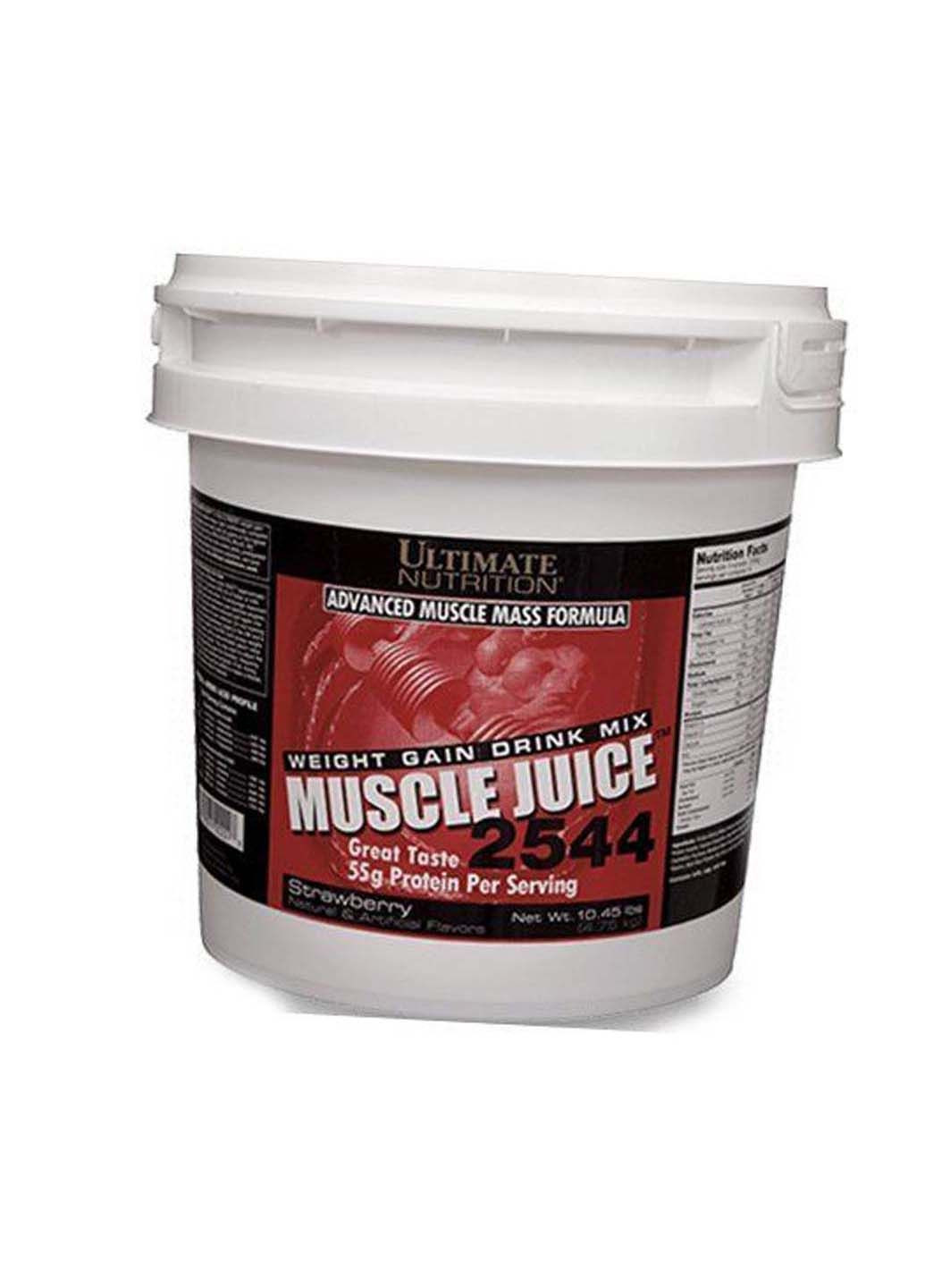 Гейнер Muscle Juice 2544 4750 г Клубника Ultimate Nutrition (292710511)