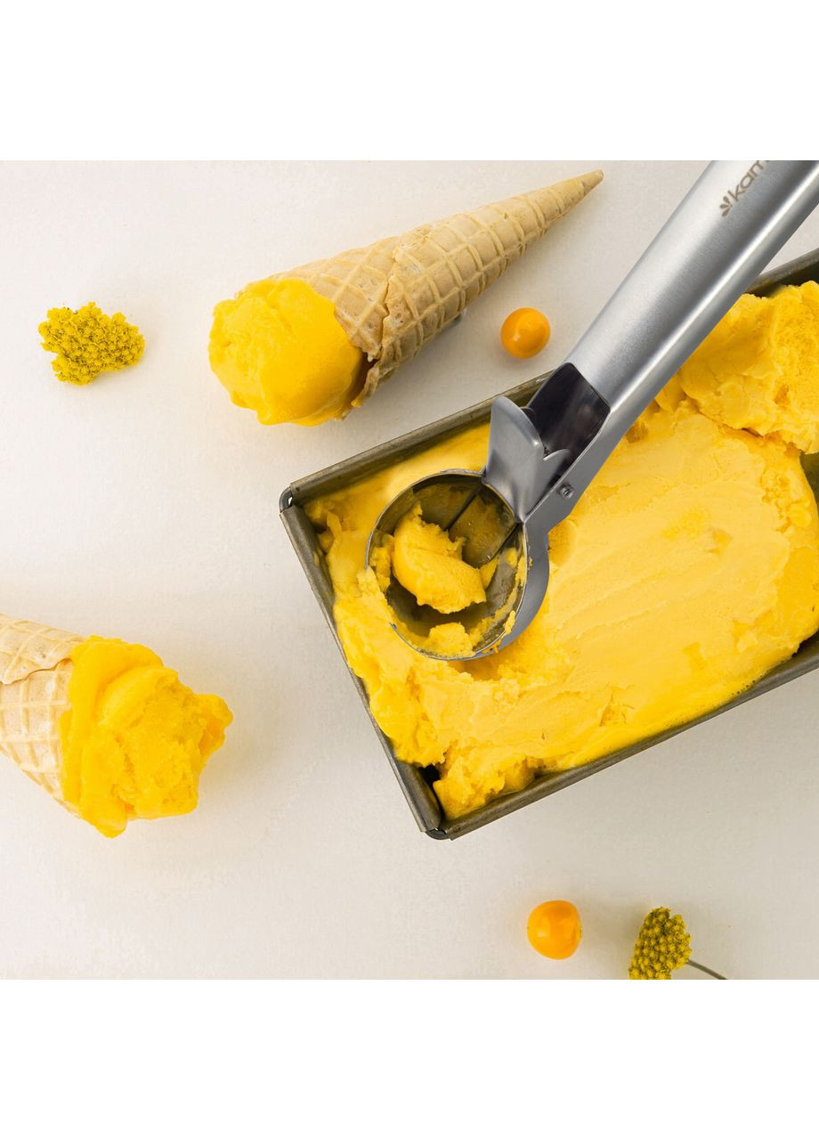 Ложка для морозива з нержавіючої сталі KM-8859 Kamille (371898457)