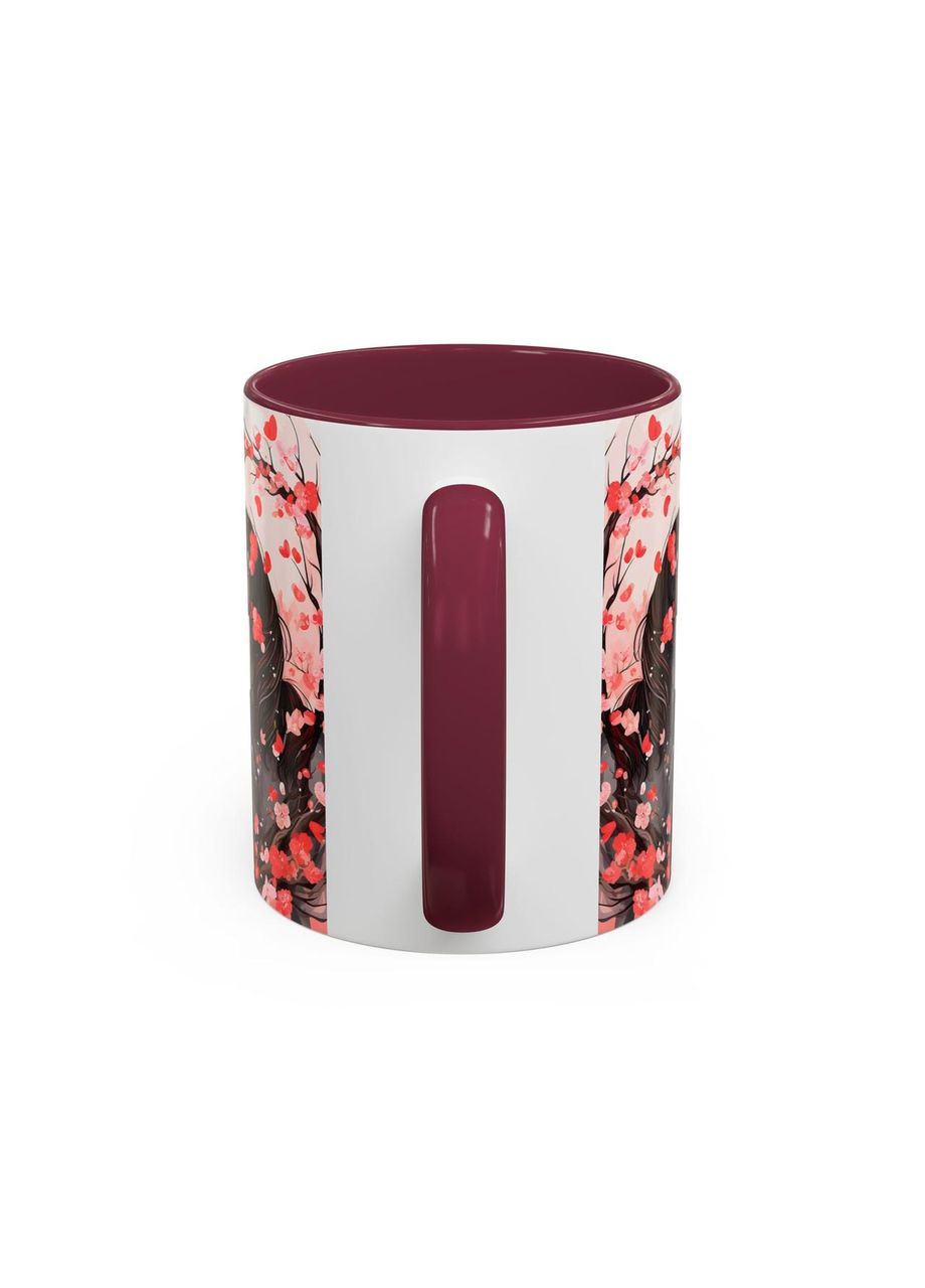 Керамическая чашка с дизайном "Пара лошадей" No Brand (368671781)