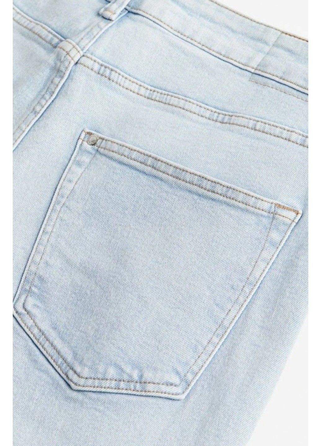 Чоловічі прямі звичайні джинси Н&М (57983) W31 L32 Блакитні H&M (314799659)