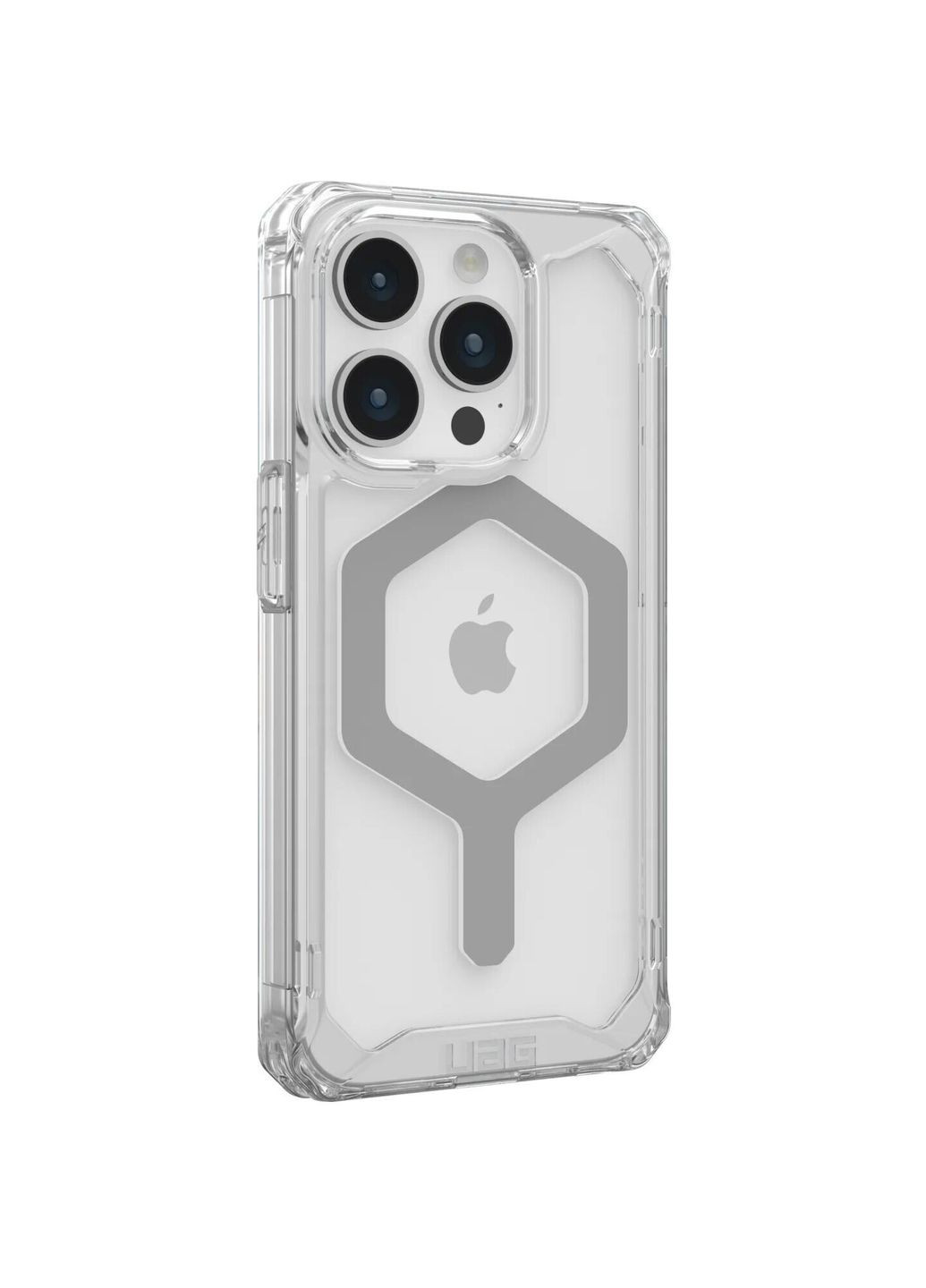 Чохол-накладка Plyo Magsafe для Apple iPhone 15 Pro Ice/Silver (114286114333) Urban Armor Gear (370619060)