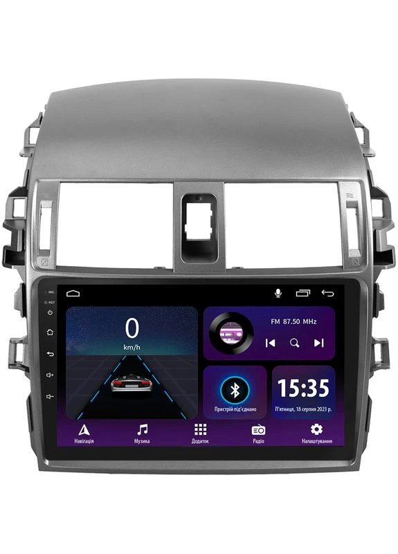 Штатная магнитола E9232 2+32 Gb Toyota Corolla 10 E140 E150 2006-2013 (A) 9" Sigma (378896382)