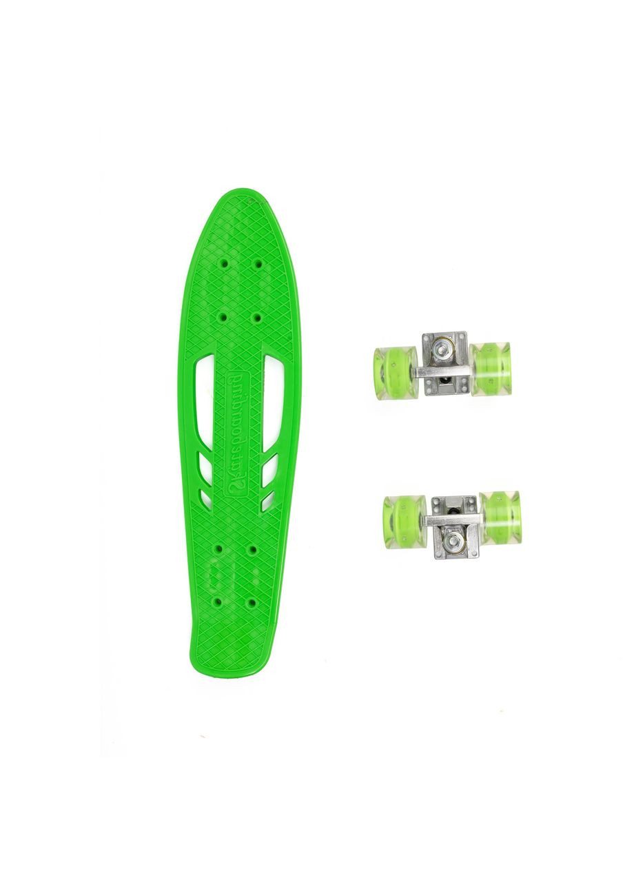 Скейт детский пенни борд, скейтборд для детей со светящимися колесами MS0459-1 Profi (346529563)
