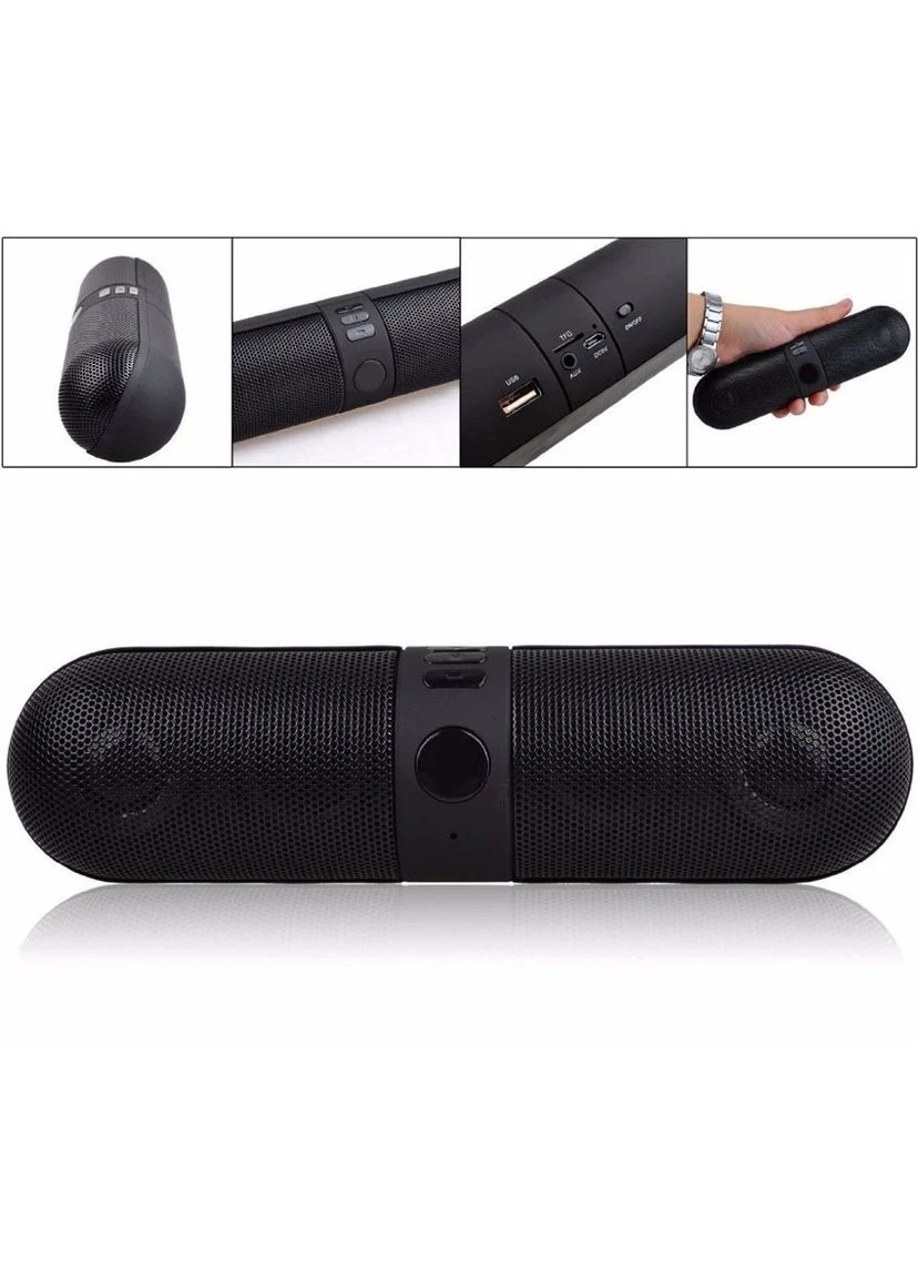 Портативна колонка B6/F6 5Вт USB, AUX, FM, Bluetooth чорна (B6F6) XPRO (393252286)