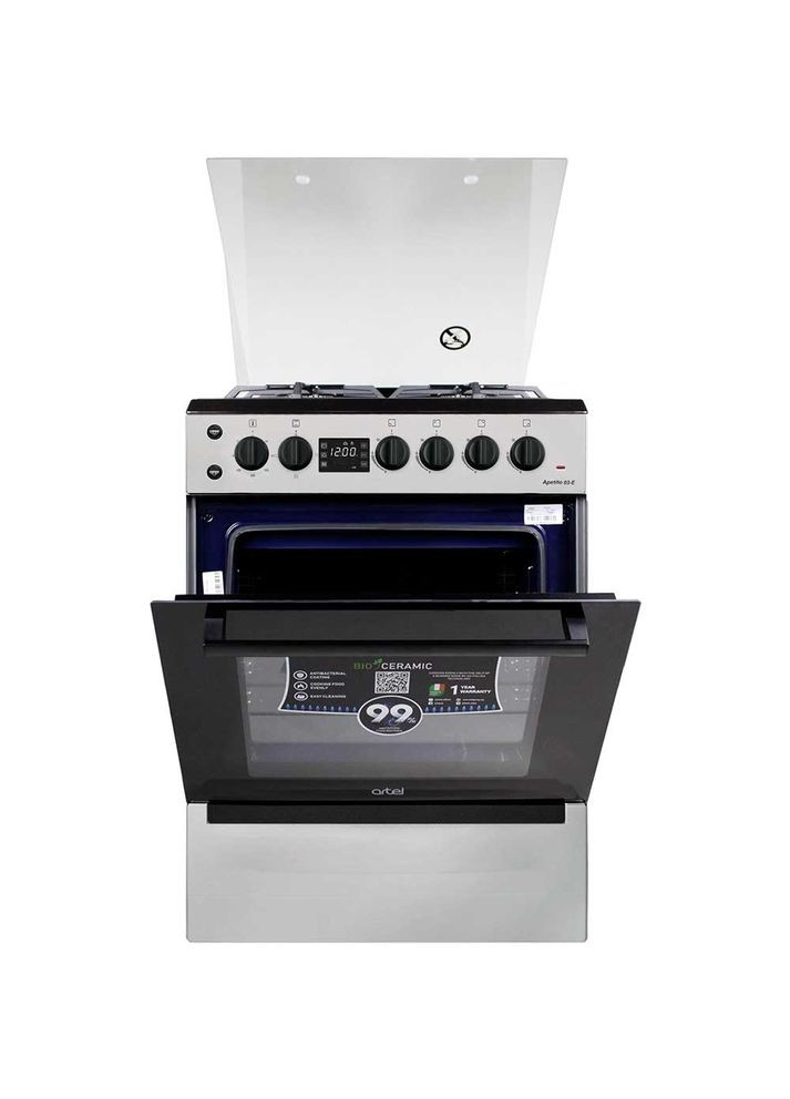 Плита комбінована APETITO 03-E GREY Artel (306746487)