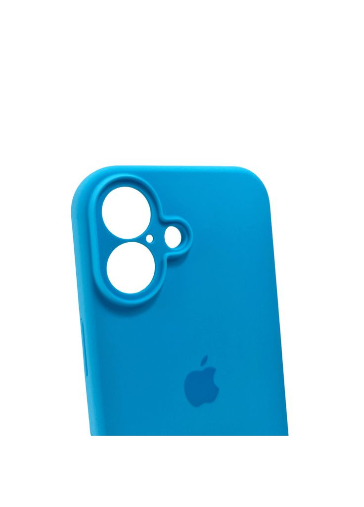 Чохол для смартфона Silicone Full Case AA for Apple iPhone 16 44,Light Blue (FullAAi16-44) No Brand Camera Protect (372841503)