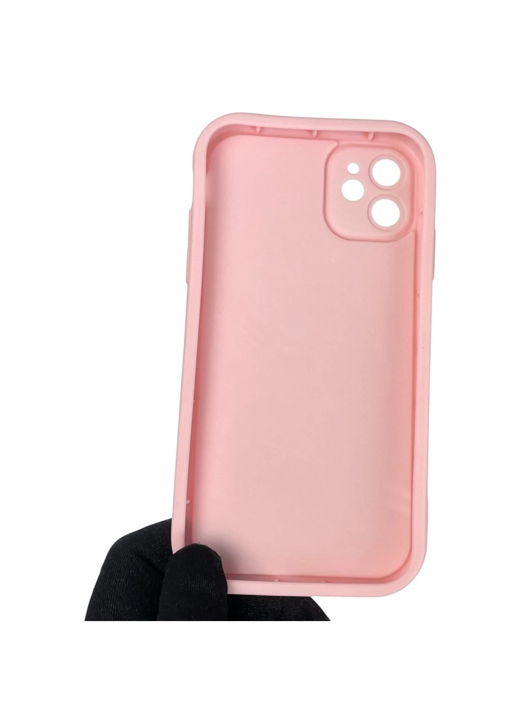 Чохол силіконовий Soft Touch для iPhone 11 рожевий (Повний захист камери) Apple (378363528)