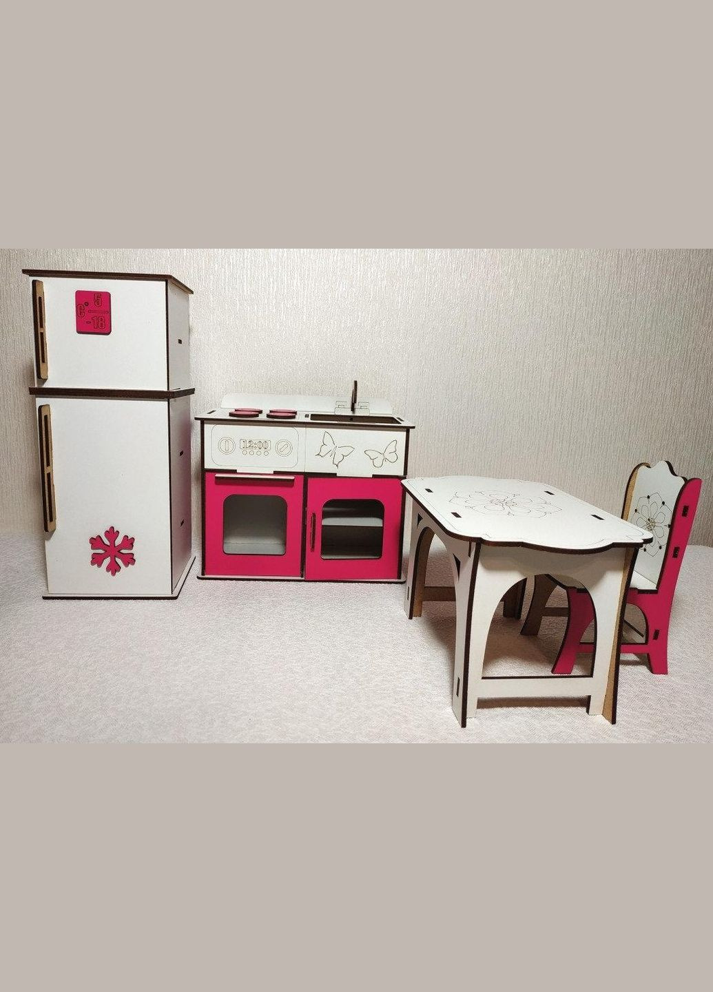 Іграшка Холодильник 2 для ляльок Барбі, Братц, Монстер Хай No Brand (301649008)