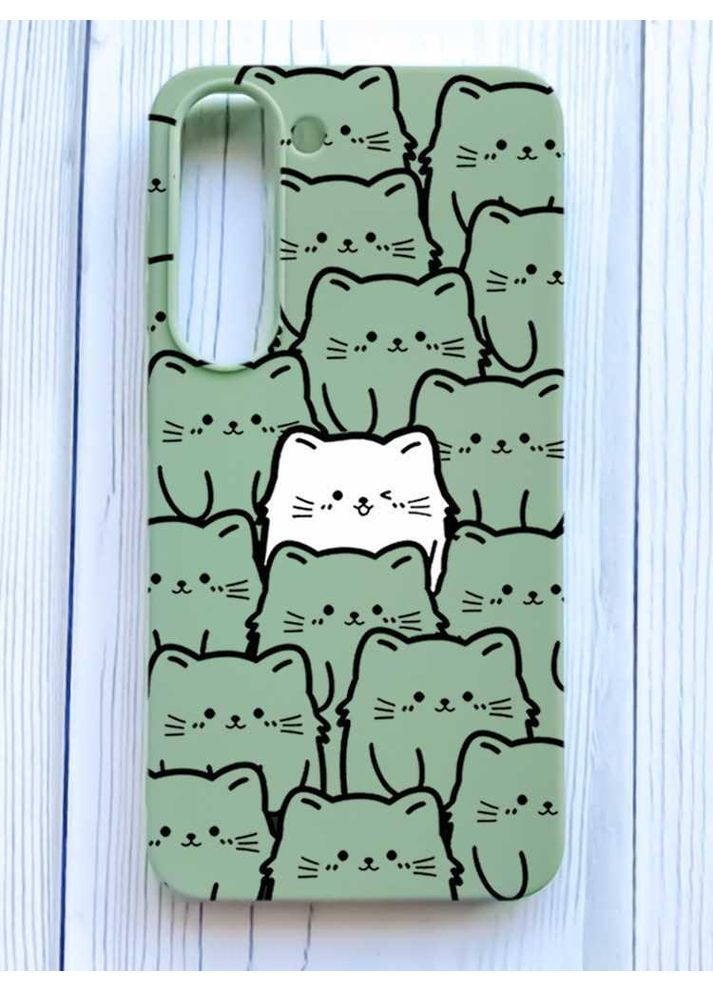 Матовый чехол на Samsung Galaxy S23 Котики (принт 392) Creative (355392041)
