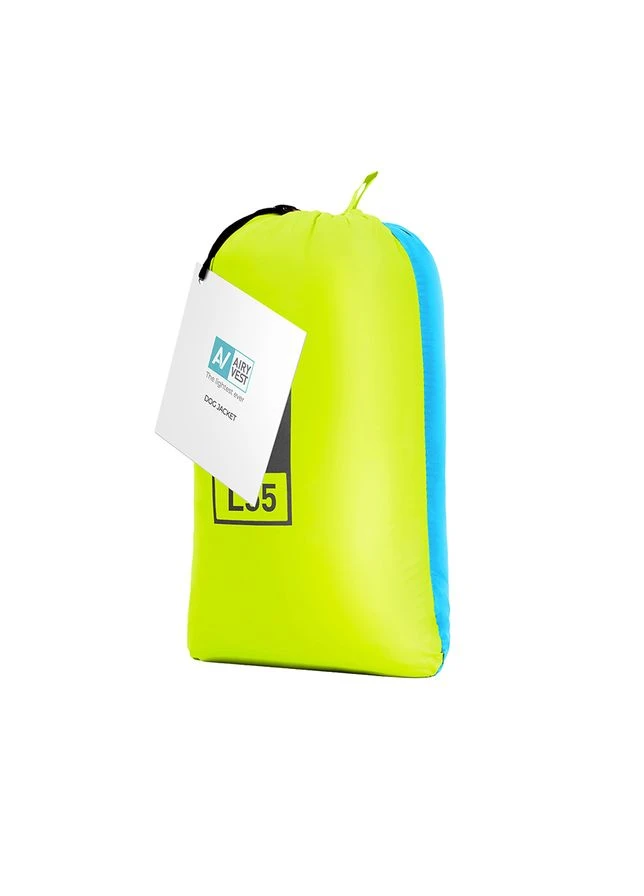 Курточка для собак двостороння, розмір L 55, салатово-блакитна Airy Vest (402034346)