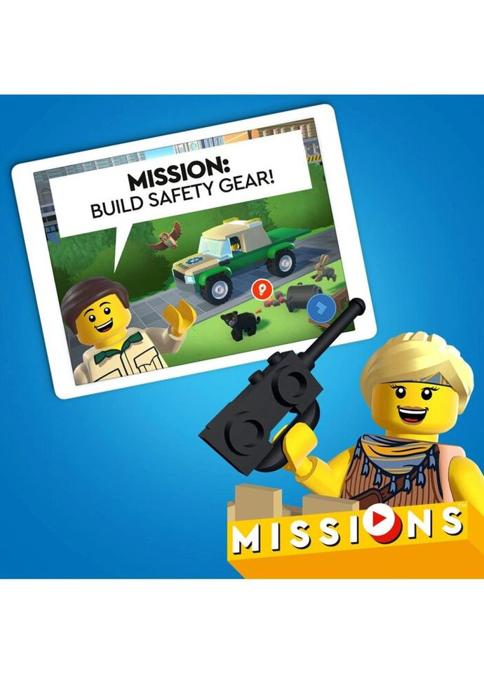 Конструктор City Missions Миссии спасения диких животных 246 деталей (60353) Lego (281425436)