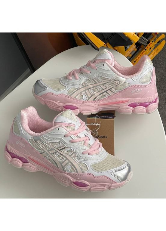 Кросівки жіночі Asics Gel-NYC pink beige | Асікс Гель-НЮК рожеві бежеві No Brand рожеві демісезони (360535089)