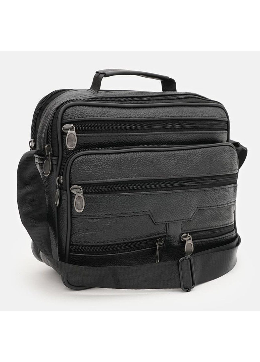 Чоловіча шкіряна сумка барсетка K16687-3-black Borsa Leather (315688277)