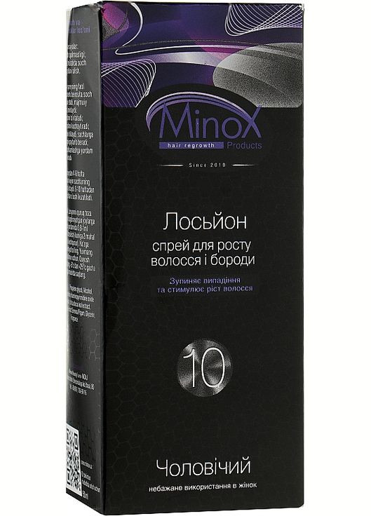 Лосьон-спрей для роста волос 10 Lotion-Spray For Hair Growth 50ml (499647-82023) MinoX (368626122)