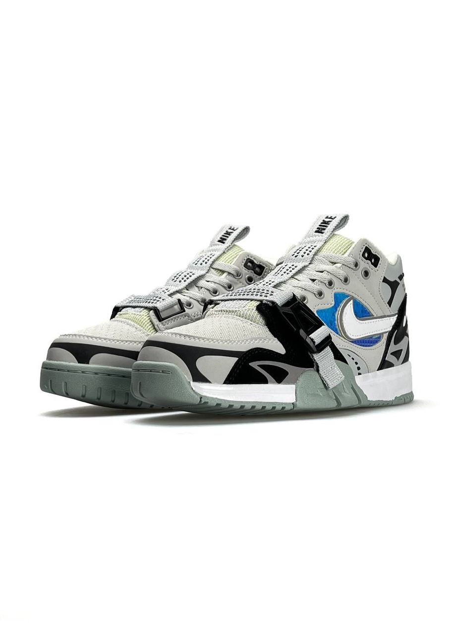 Сірі Осінні кросівки чоловічі nike No Brand Air Trainer 1 SP Grey White