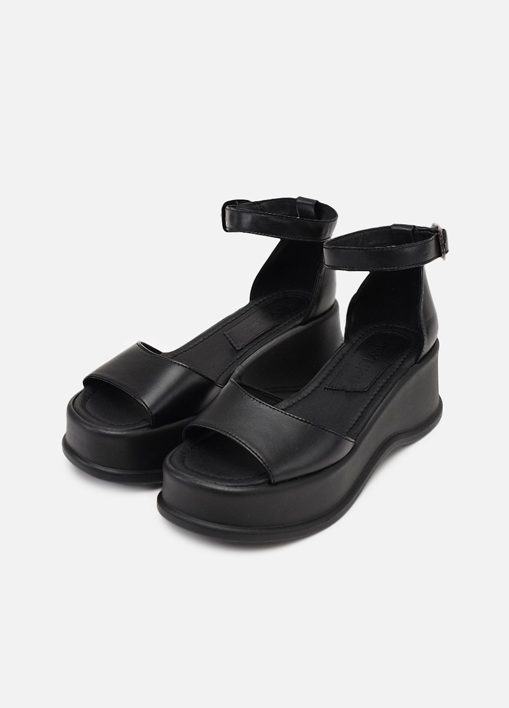 Босоніжки жіночі колір чорний ЦБ-00271706 Yuki (328387590)