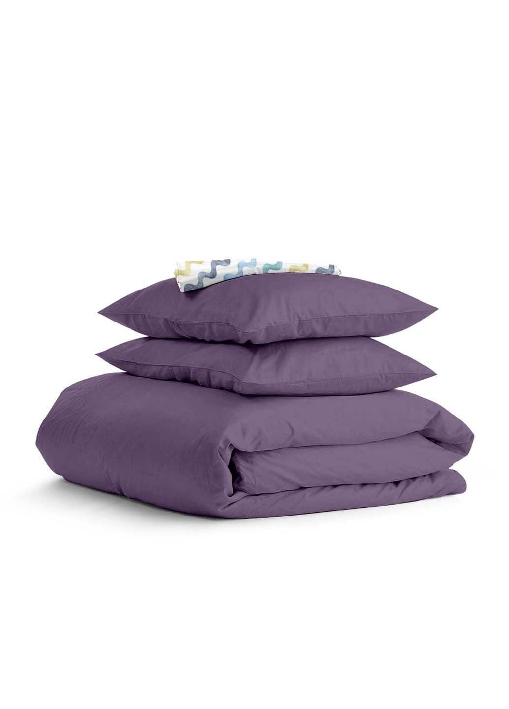 Сімейна постіль з простирадлом на гумці Aurora CS4 2х160х220 см Cosas (307474826)