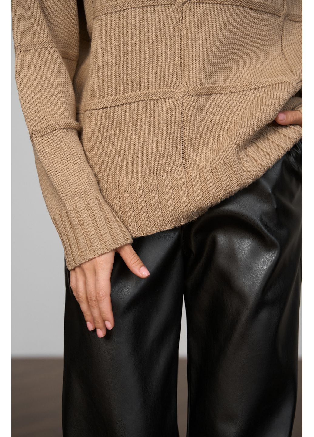 Кофейный свитер 2804 Triko Bakh