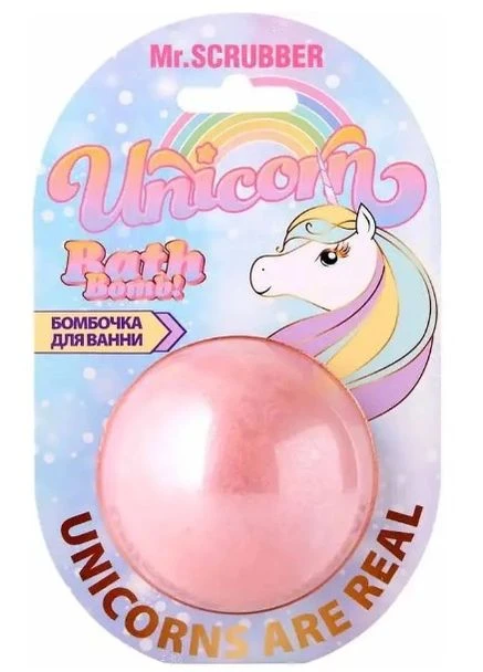 Бомбочка для ванни Unicorn 200 г Mr. Scrubber (397007362)
