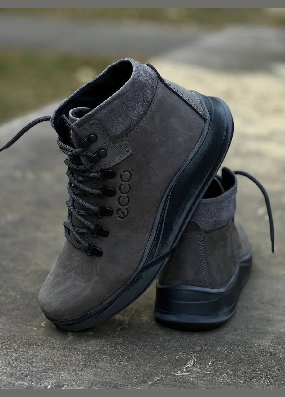 Серые зимние ботинки Vakko