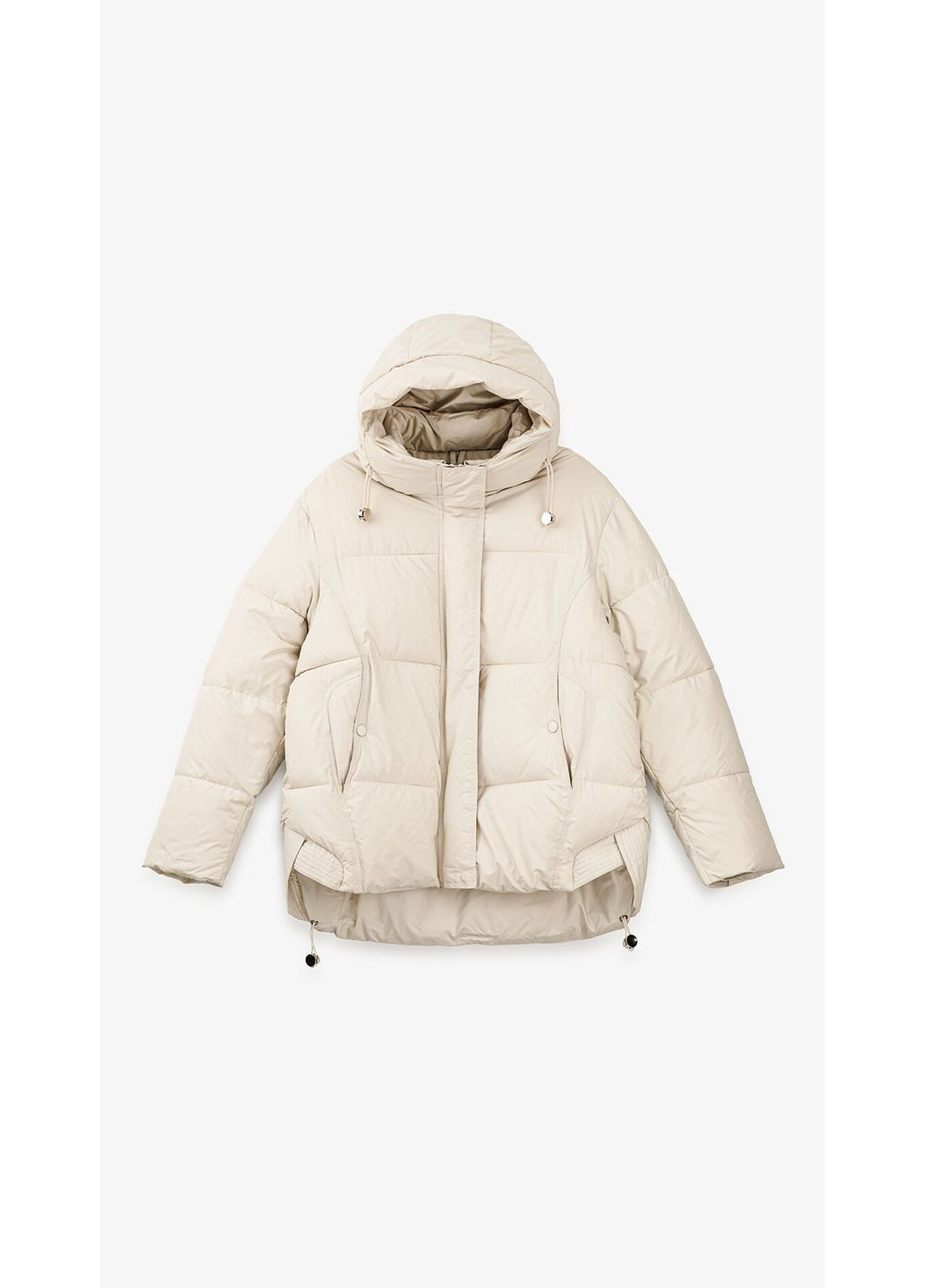 Молочна зимня куртка для дівчинки 5881 140 см shop (2000999146411) Snowgenius