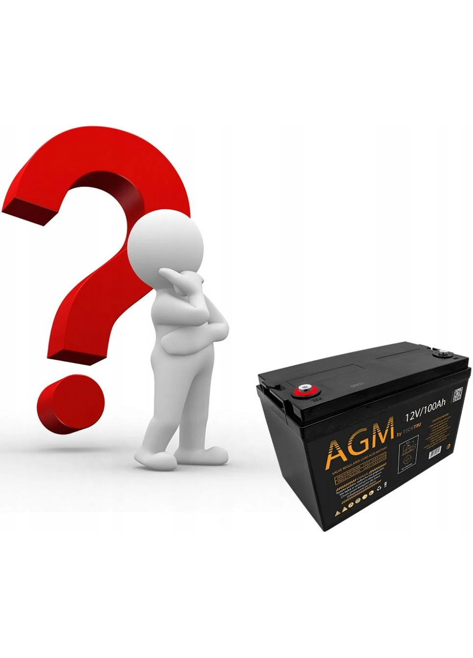Аккумулятор 100А·час 12В (Польша) AGM (337342313)
