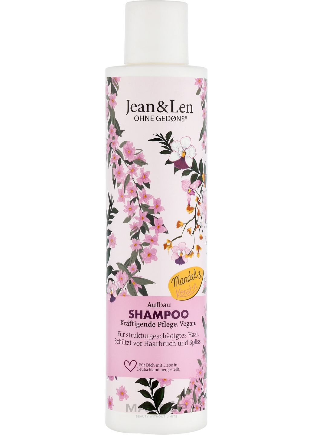 Шампунь для волос регенерирующий с миндалем и кератином Shampoo 300ml (1307837-31160913) Jean & Len (368613089)