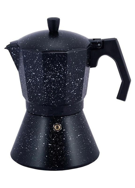 Кавоварка гейзерна 450мл для приготування кави на 9 чашок алюмінію для дому та кухні Ofenbach (368981846)